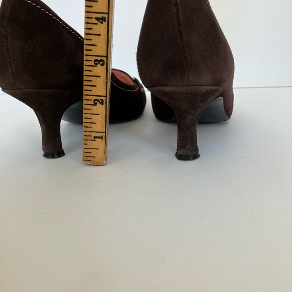 Claudia Ciuti Pumps w Kitten Heels, Maroon, Women’s 7M - Picture 5 of 9